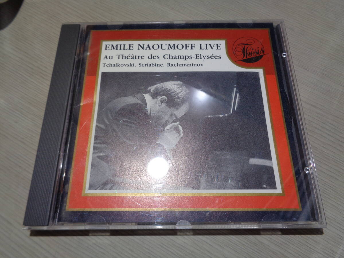 エミール・ナウモフ,EMILE NAOUMOFF LIVE/AU THEATRE DES CHAMPS-ELYSEES;TCHAIKOVSKI,SCRIABINE,RACHMANINOV(THESIS:THC 82018 CD拍卖