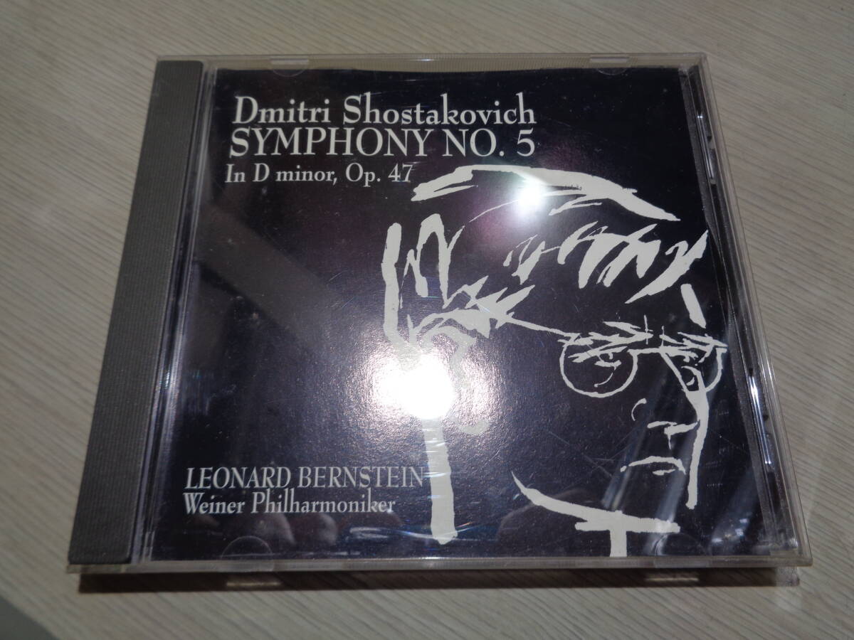 バーンスタイン,LEONARD BERNSTEIN,WEINER PHILHARMONIKER/SHOSTAKOVICH:SYMPHONY NO.5(FIRST CLASSICS:FC-103 MINT CD拍卖