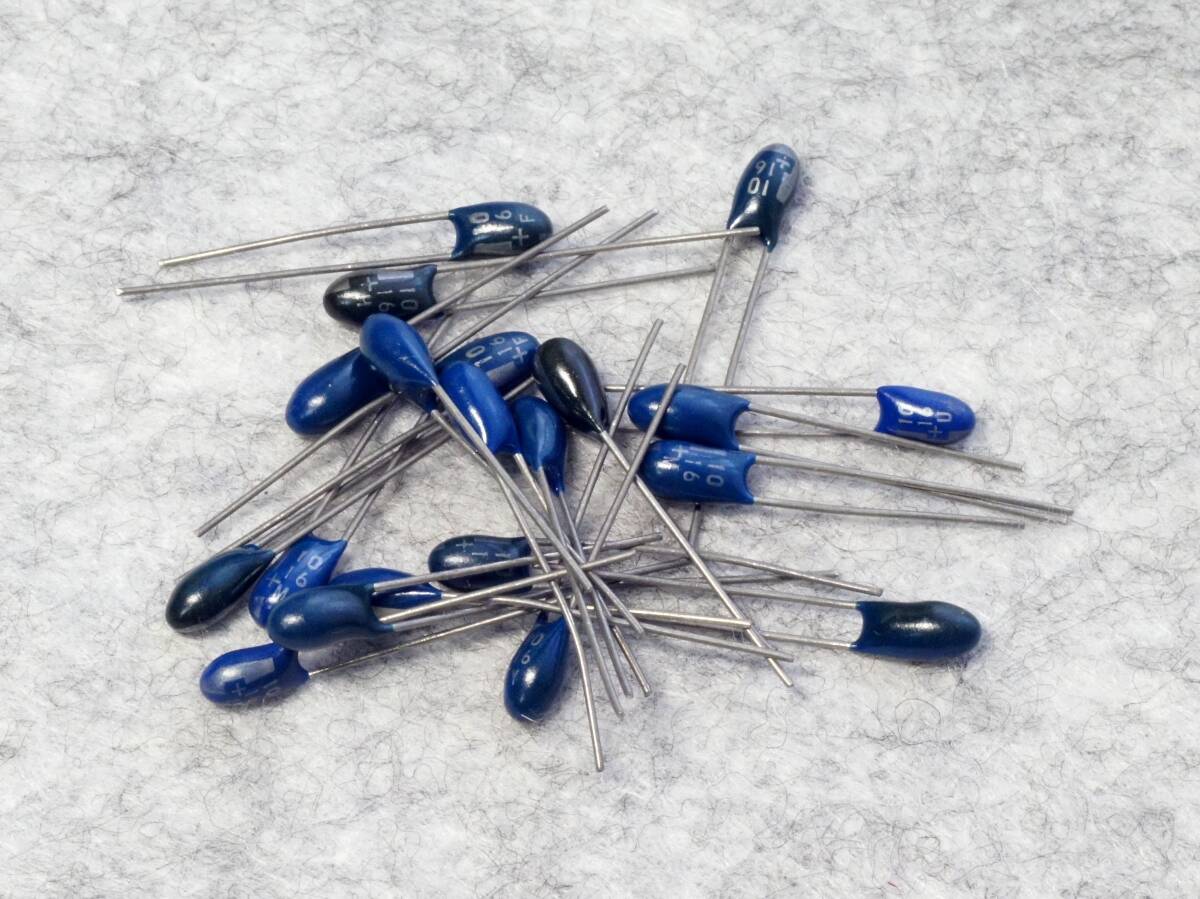 ディップタンタルコンデンサー < 16V・10μ > 20個1組 未使用・長期保管品拍卖