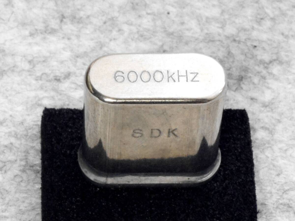 6000KHz HC-6/U 水晶 発振試験済み拍卖