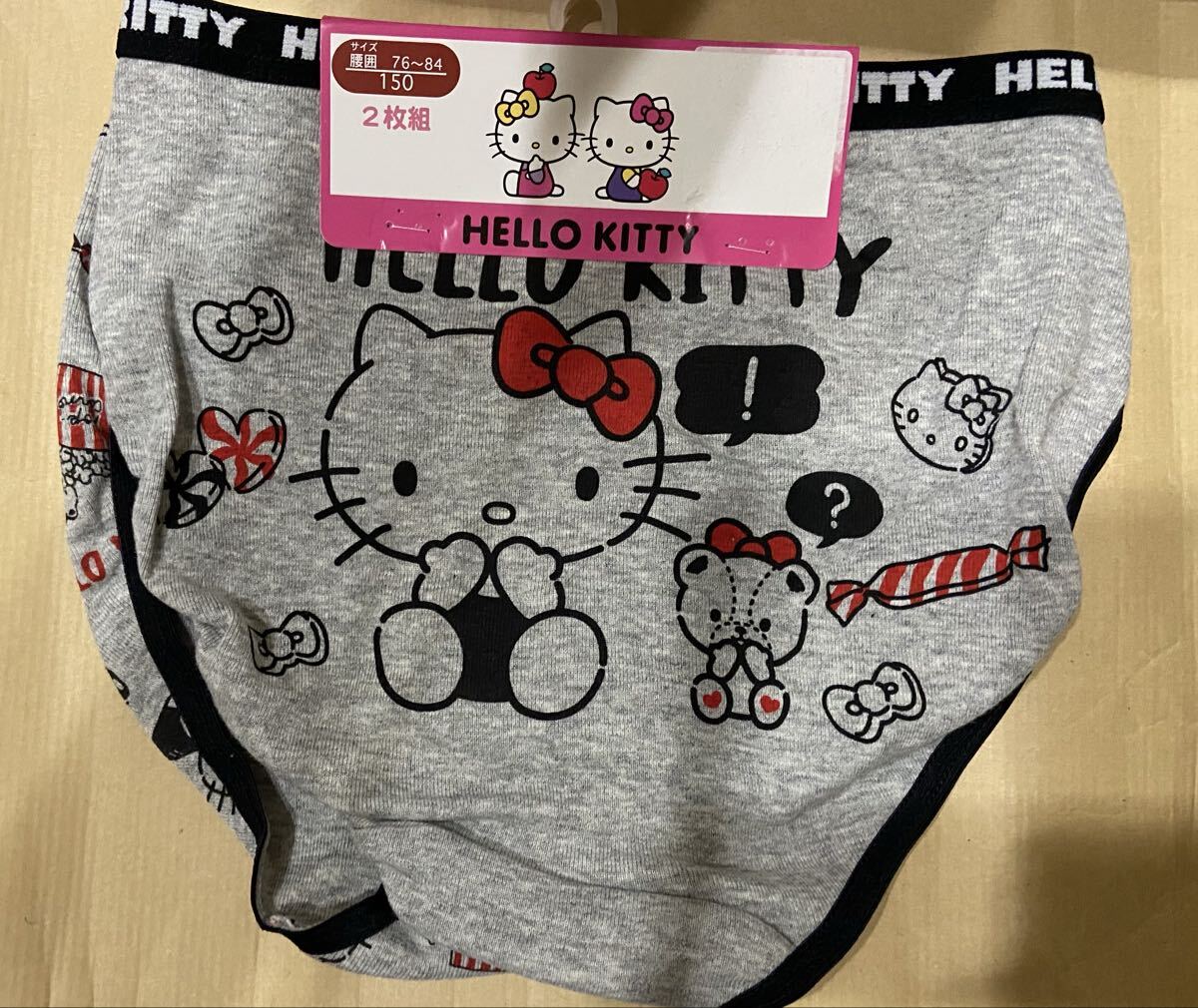 サンリオ SANRIO ハローキティ ショーツ 2枚セット サイズ150拍卖