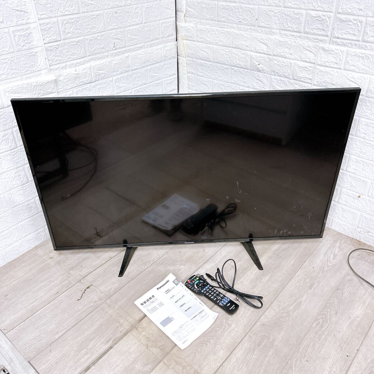 【1円スタート!動作確認済み!】 Panasonic パナソニック ハイビジョン液晶テレビ TH-49EX600 49型 2018年製 ビエラ/MKT11061-B拍卖