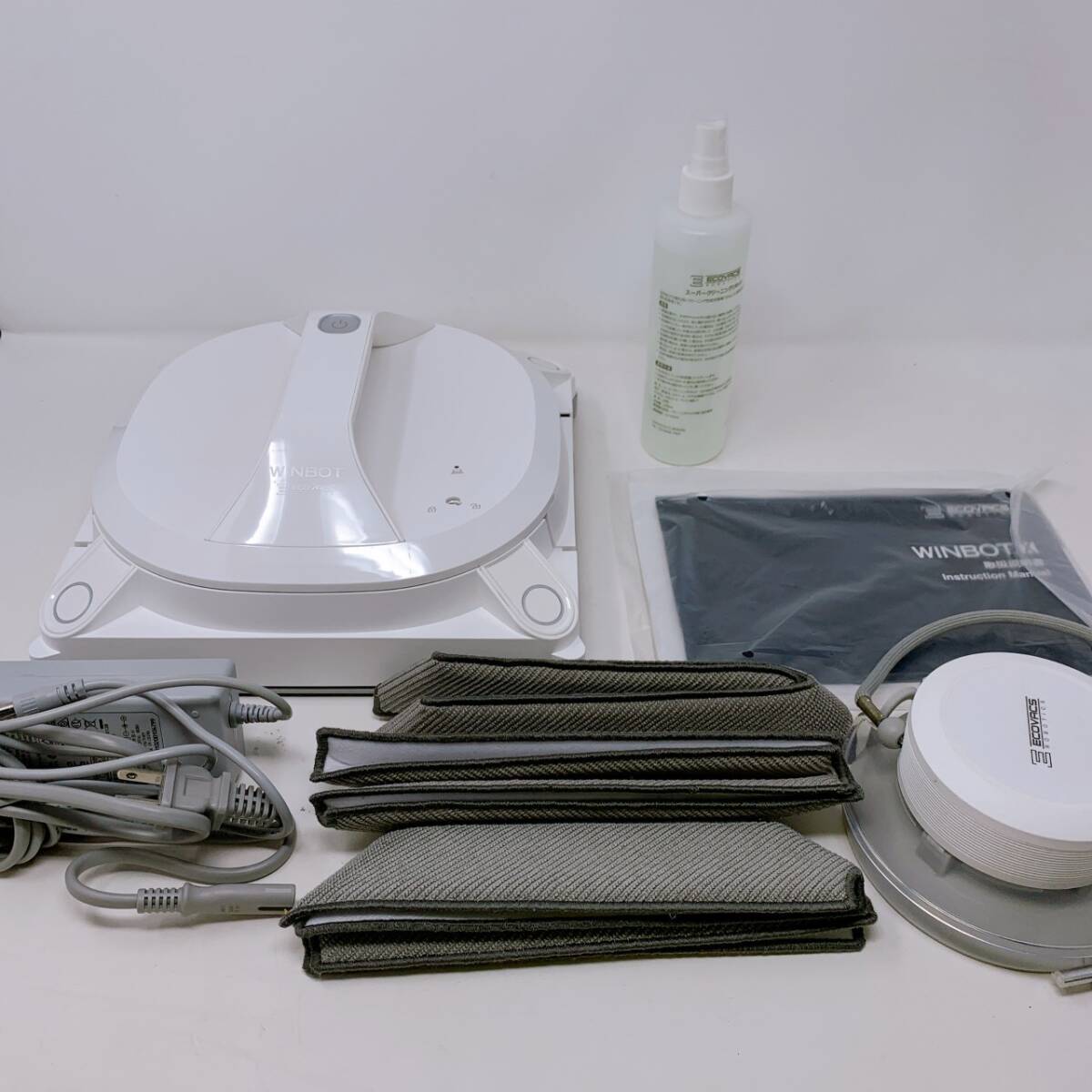 【1円スタート!】 美品! ECOVACS ROBOTICS ガラスクリーニングロボット WA30 ロボット掃除機 ガラスクリーニング / K11231-佐川100拍卖