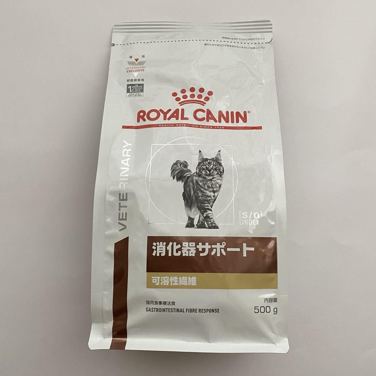 ロイヤルカナン 消化器サポート(可溶性繊維) 猫用 ドライ 500g拍卖