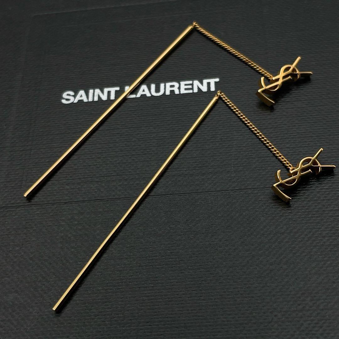 Yves Saint Laurent ロング ピアス オピウム スレッダー拍卖