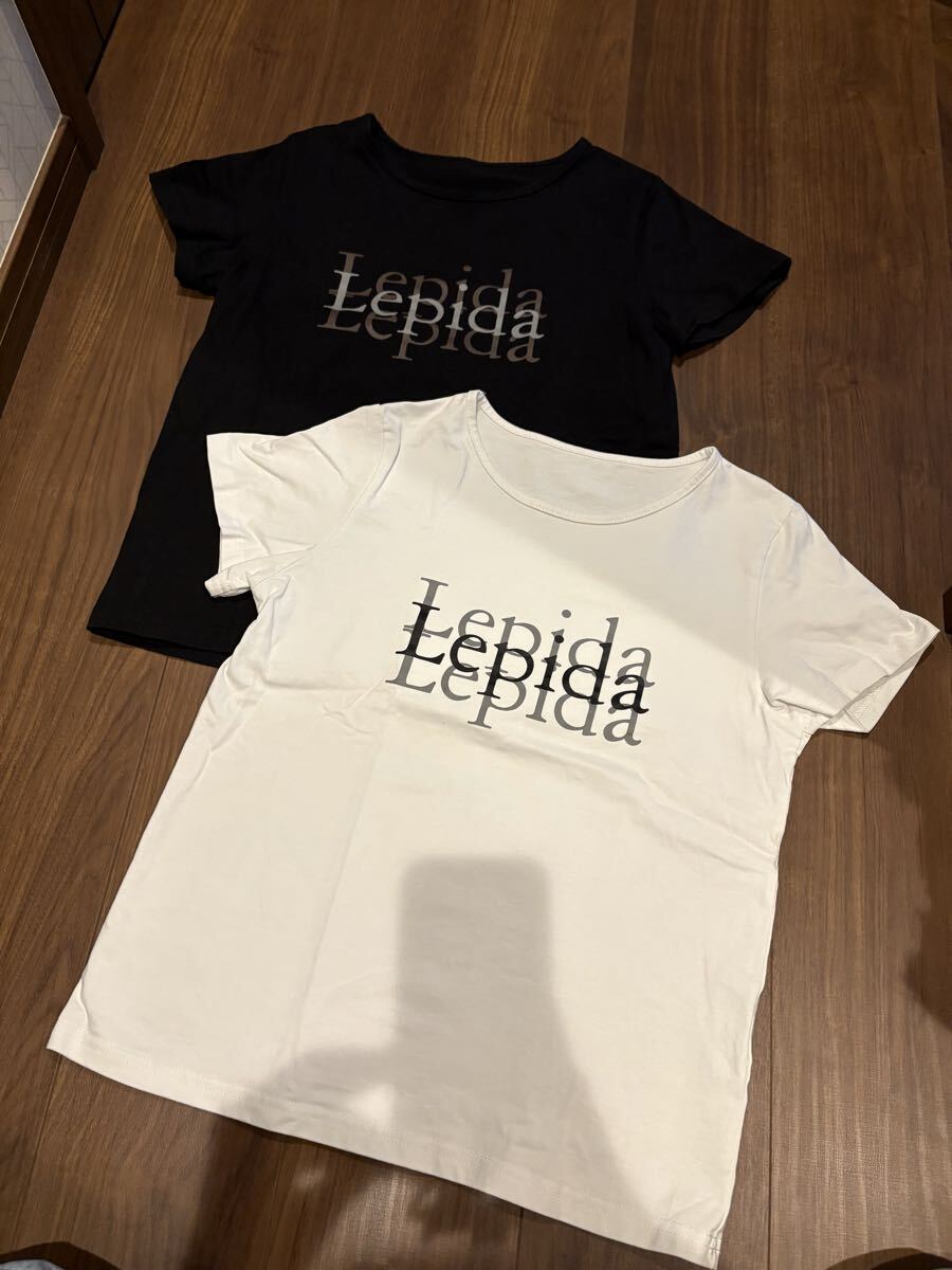 2枚セット!【Piacere】ピアチェーレ 半袖Tシャツ 白黒 ジムから仕事まで!Lepida ブラック ホワイト拍卖