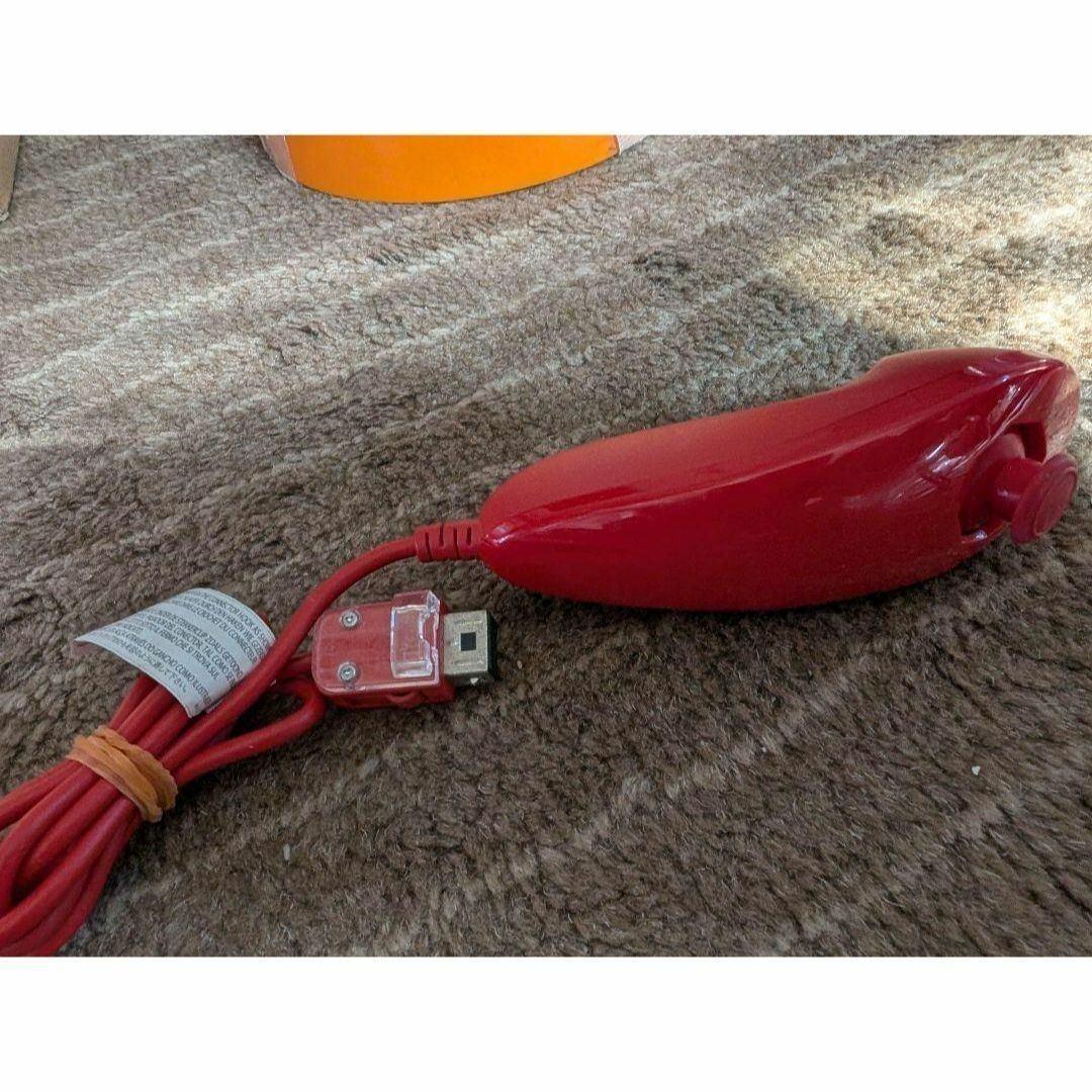 任天堂 Wii ヌンチャク 赤 純正品拍卖