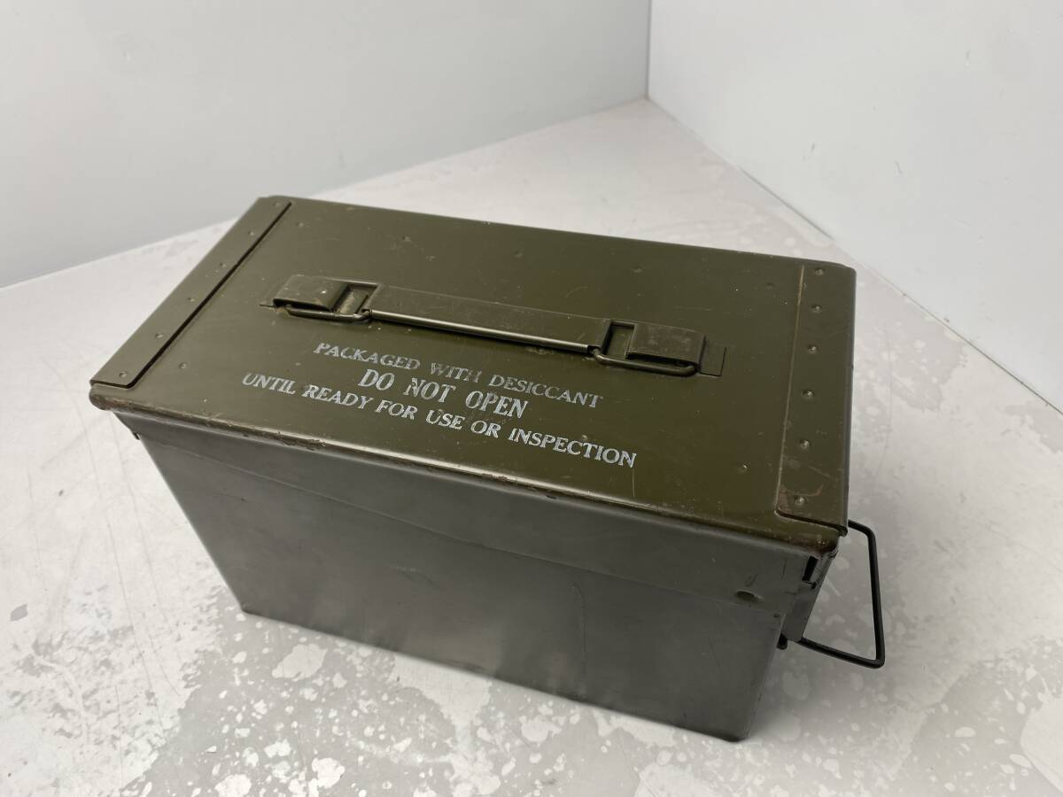 11/8★ミリタリー★弾薬箱 ビンテージ 【中古品/現状品】拍卖