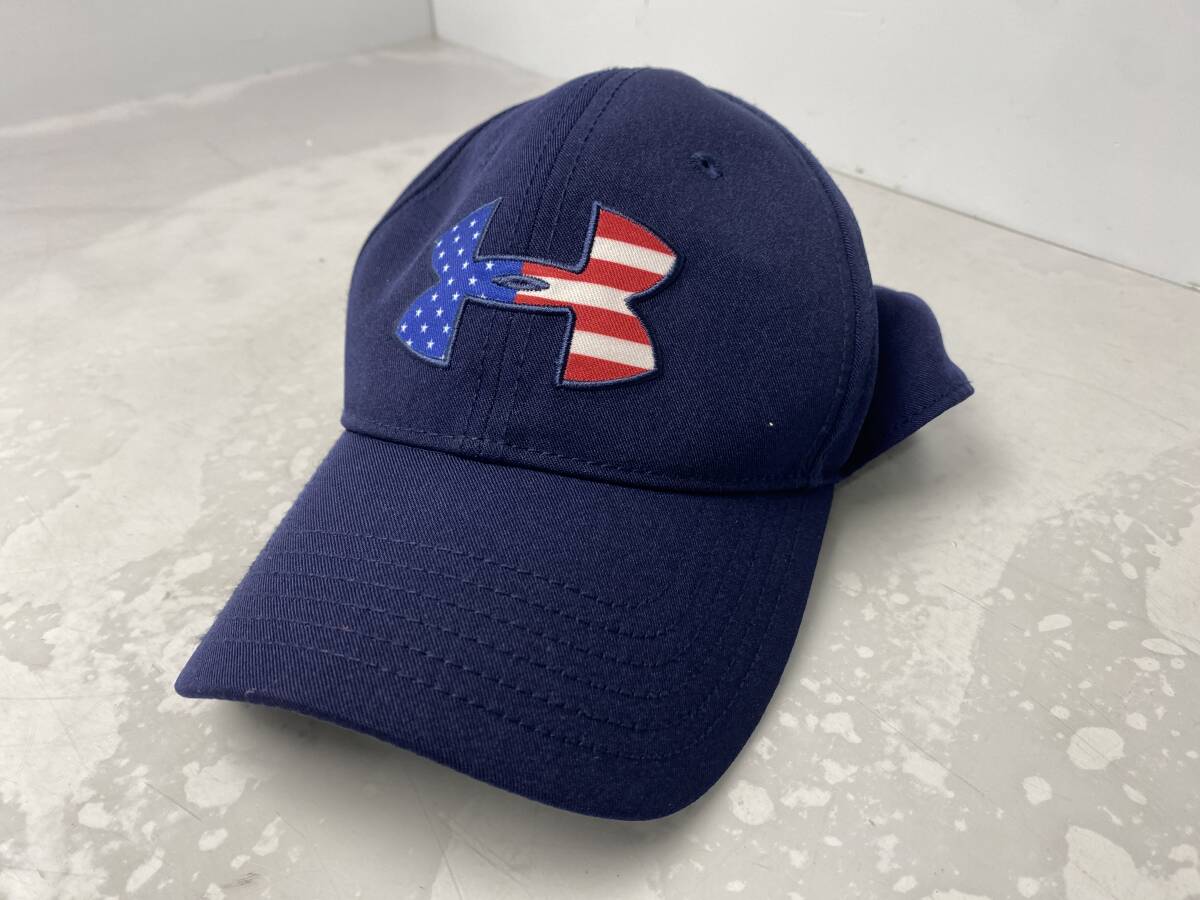 11/8★UNDER ARMOUR アンダーアーマー★メンズ 帽子 キャップ ビンテージ【中古品/現状品】拍卖