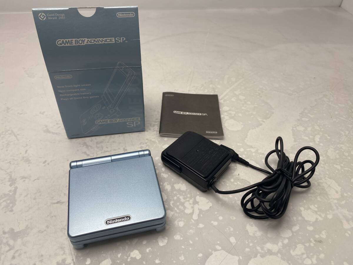 11/18★GAME BOY ADVANCE SP ゲームボーイアドバンス AGS-001 本体【中古/現状品/通電確認OK/動作未確認】拍卖