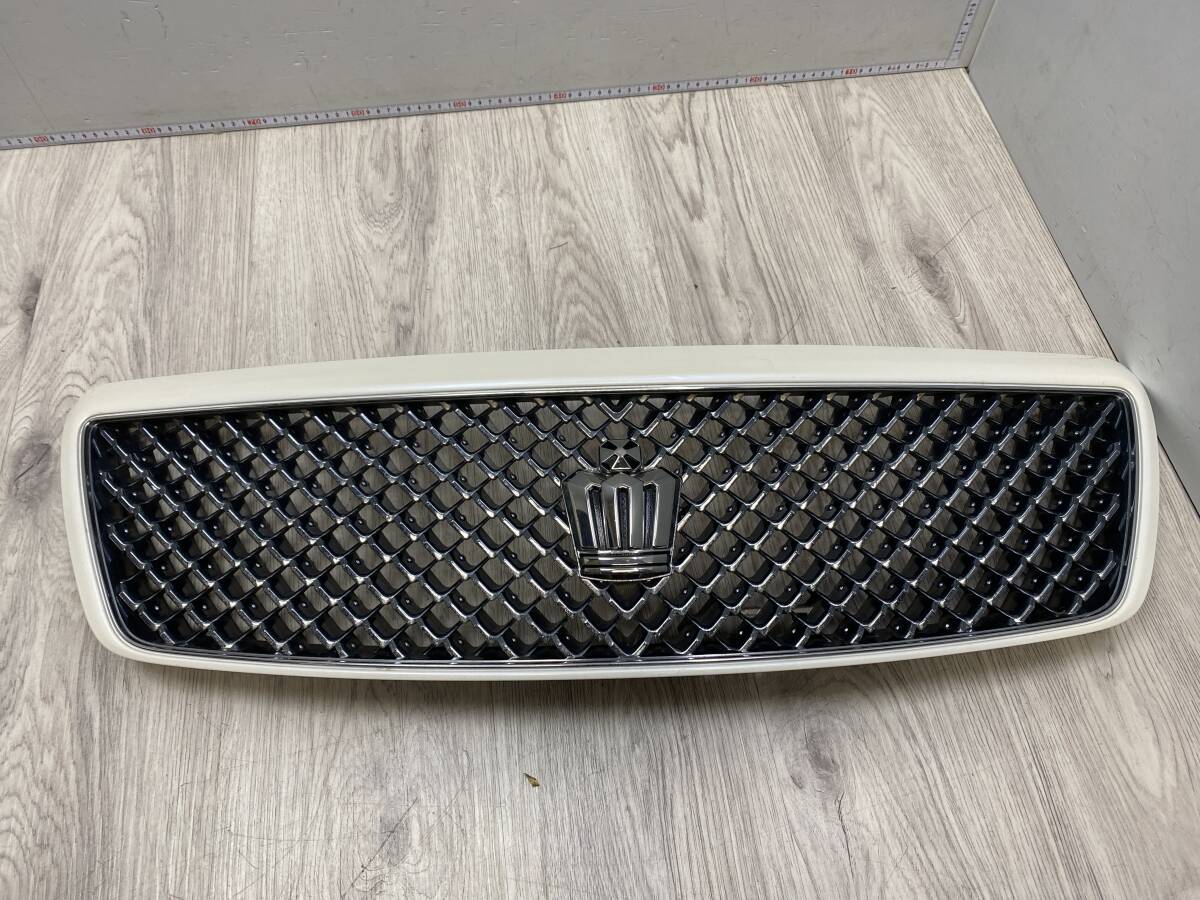 11/26★TOYOTA トヨタ GRS180 クラウン 純正 フロントグリル ゼロクラアスリート ホワイト 53111-30890【中古/現状品】拍卖
