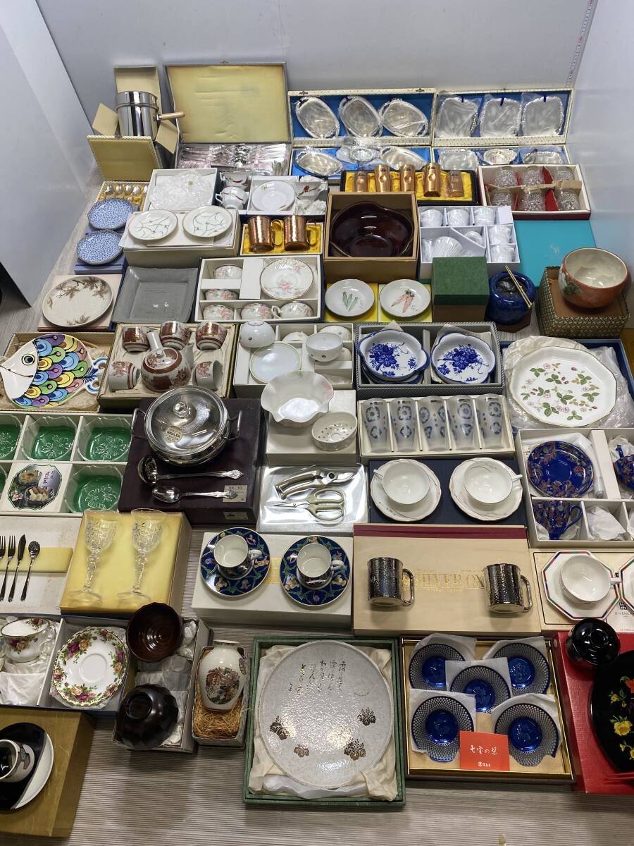 11/19 ⑤★贈答品 まとめ売り カトラリー/食器/茶器/鍋 など【中古品/現状品/長期保管品】拍卖