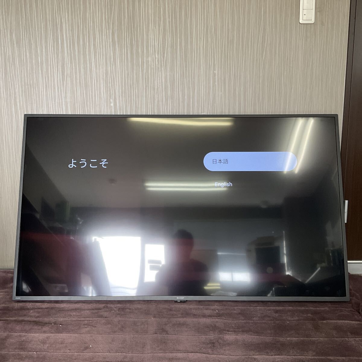 営AB85-家CT SHARP シャープ AQUOS アクオス 液晶テレビ 4T-C65GJ1 65V型 リモコンあり 2025年製 通電確認済 初期化済み拍卖