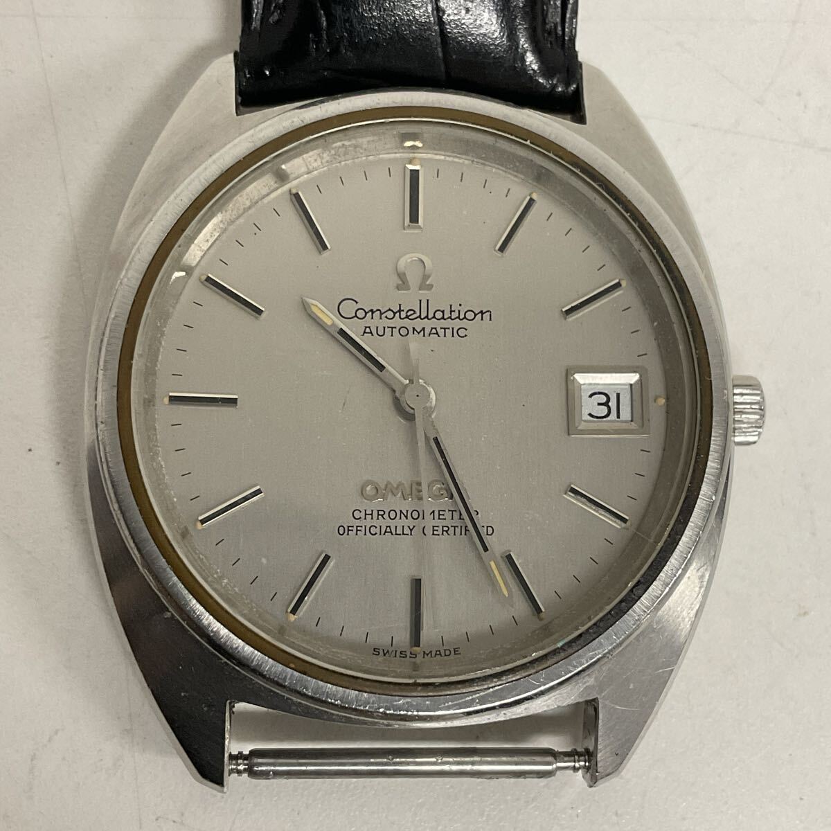 営MR002-60◆ OMEGA Constellation オメガ コンステレーション クロノメーター 自動巻き デイト 腕時計【稼働品】拍卖