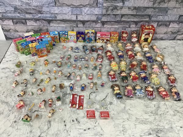 ●代TMK867-80 FUJIYA 不二家 ペコちゃん キーホルダー プリティペコちゃん / アイドルペコちゃん / Poko Farm 他 大量まとめ /h拍卖