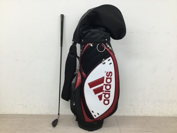 ●営KZ831-Y adidas アディダス キャディーバッグ ゴルフバック / TaylorMade テーラーメイド 5番 アイアン セット拍卖