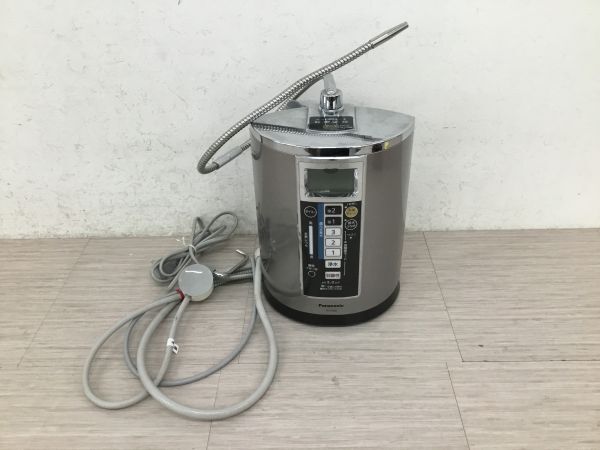 ●営KW734-100 【通電確認済み】 Panasonic パナソニック TK-HS90 連続式電解水生成器 ステンレスシルバー拍卖