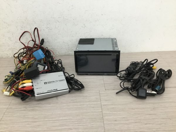 ●代YMK016-80 ALPHNE アルパイン VIE-X07B HDDナビ カーナビ / 地上デジタル・ワンセグチューナー付き拍卖