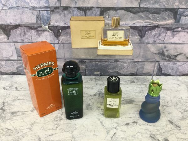 ●営KW753-60 香水 計4点 まとめ Herms エルメス / CHANEL シャネル No.19 / NINA RICCI ニナリッチ / JEAN PATOU ジャンパトゥ /h拍卖