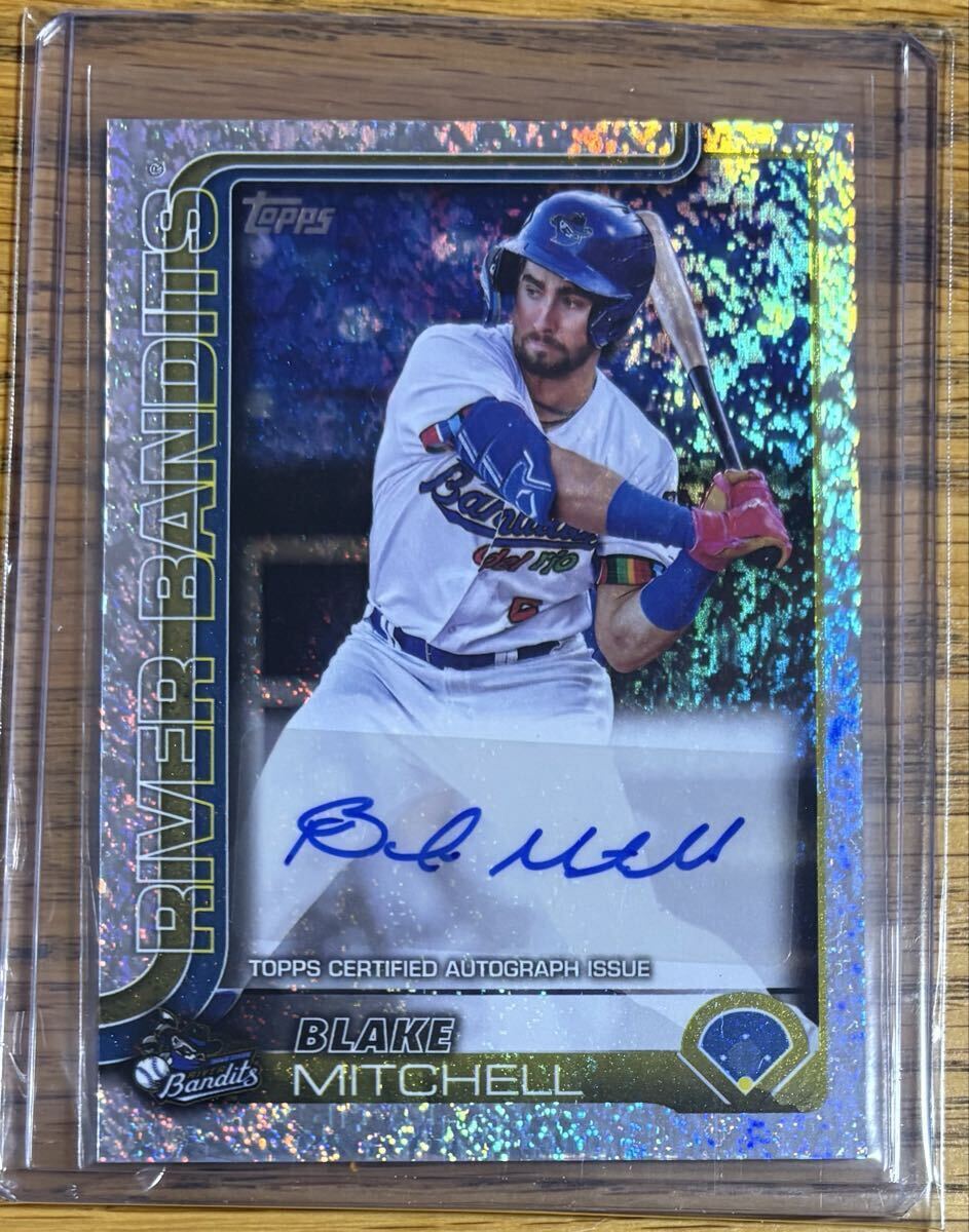 2025 Topps Pro Debut Baseball AUTO Blake Mitchell 直筆サイン 175枚限定 有望株 RC ルーキー 全米62位 チーム内2位 MLB ロイヤルズ傘下拍卖