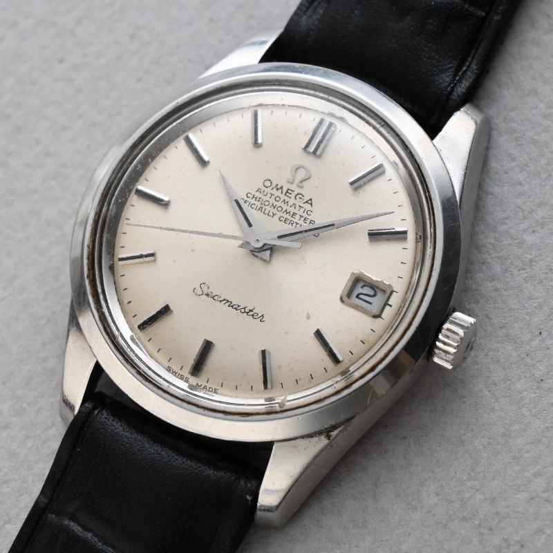【稼動品】 オメガ シーマスター クロノメーター 自動巻 ステンレスケース OMEGA Seamaster CHRONOMETER拍卖