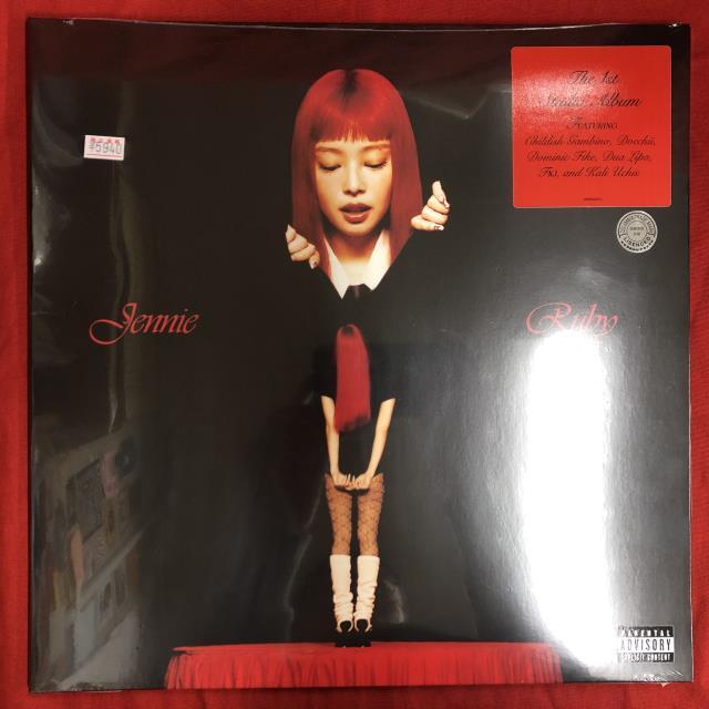 JENNIE (BLACKPINK) / RUBY (RED VINYL) (未開封)拍卖