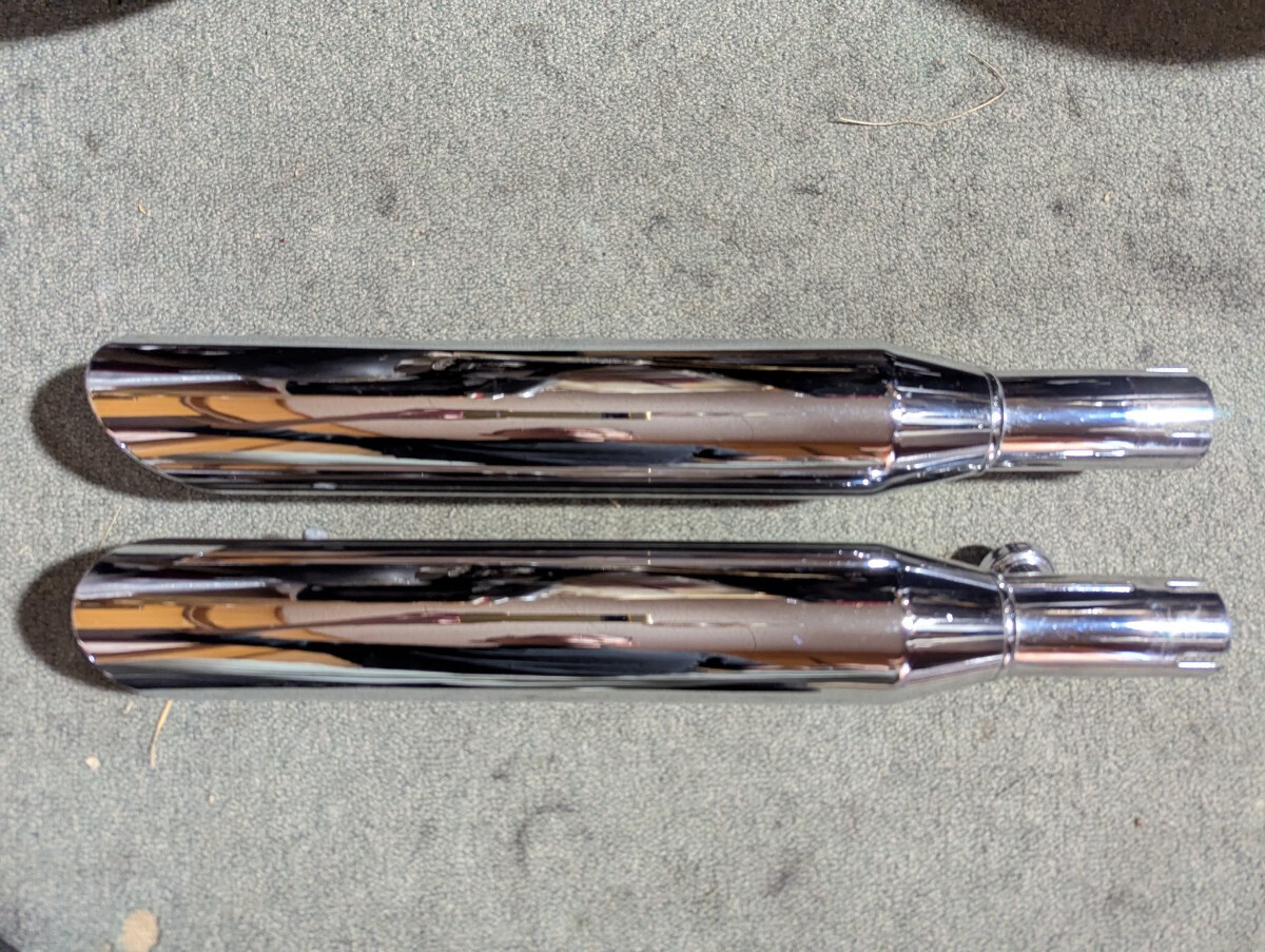 XL1200 883 スポーツスター 04-13 クロームワークス KROME WERKS スリップオン マフラー拍卖