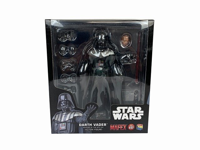 MEDI COM TOY/メディコムトイ MAFEX STAR WARS DARTH VADER ダースベイダー アクションフィギュア No.037拍卖