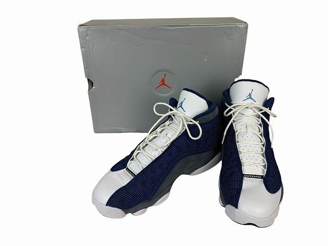 NIKE / ナイキ AIR JORDAN 13 RETRO エアジョーダン13レトロ 414571 404 メンズ サイズ : 30cm スニーカー ホワイト/ブルー拍卖