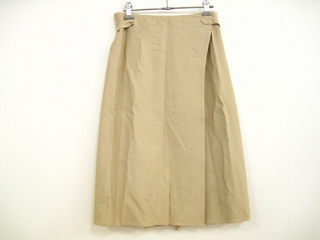 theotheory luxe / セオリーリュクス 巻きスカート ミドル丈 レディース サイズ : 40 ベージュ拍卖