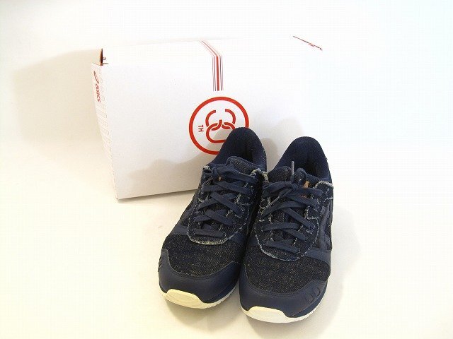 asics / アシックス Gel-Lyte3OG 30th Anniversary Denim Pack 1201A049-400 岡山デニム メンズ サイズ : 28cm スニーカー ブルー系拍卖