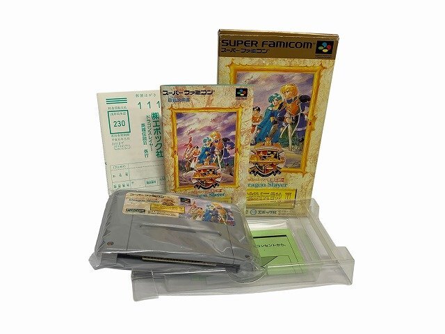 EPOCH/エポック社 スパーファミコン Dragon Slayer ドラゴンスレイヤー 英雄伝説2拍卖