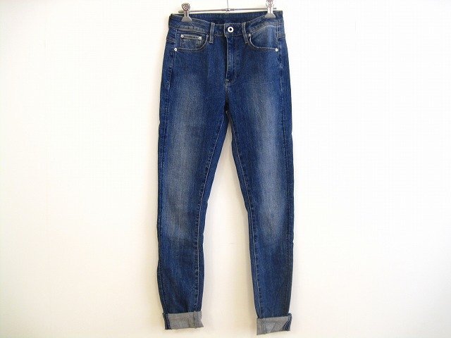 G-STAR RAW / ジースターロウ デニムパンツ スキニーパンツ レディース サイズ : W27L32 ブルー拍卖