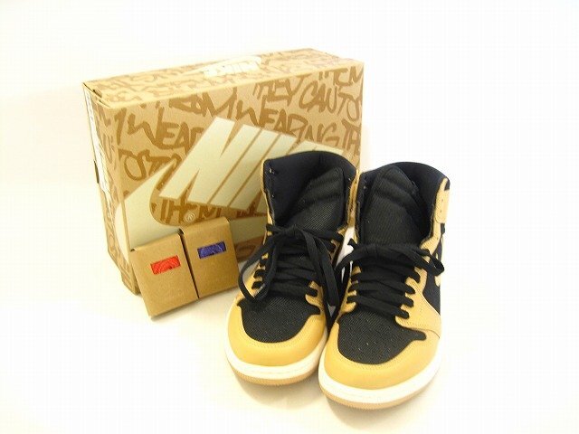 NIKE / ナイキ AIR JOURDAN1 RETRO HIGH OG VACHETTA TAN 555088-202 メンズ サイズ : 27.5cm スニーカー ベージュ拍卖
