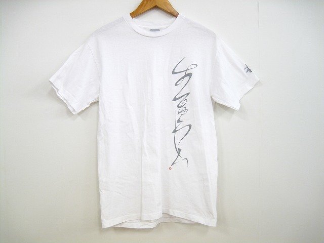 STUSSY / ステューシー ひらがなロゴプリントTシャツ オールド old メンズ サイズ : M ホワイト拍卖