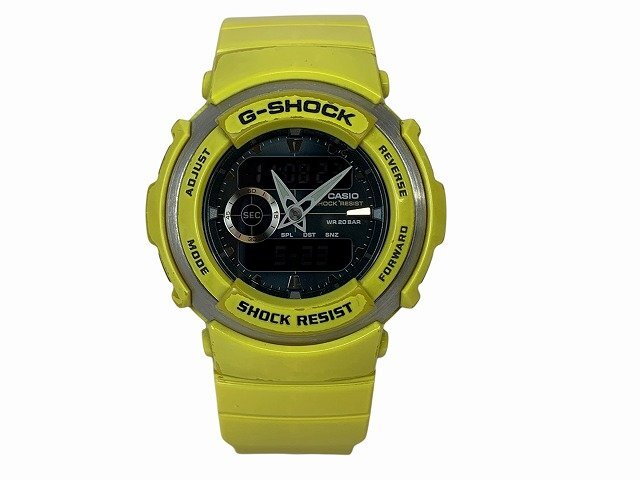 CASIO / カシオ G-SHOCK G-300 クォーツ 腕時計 ラバーベルト メンズ 文字盤ブラック拍卖