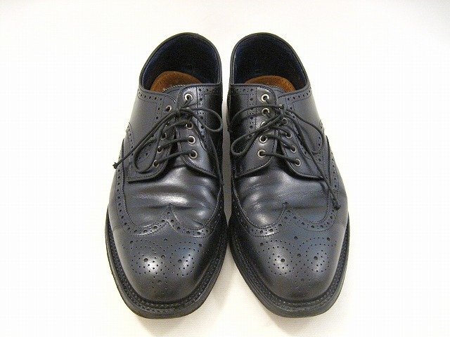 REGAL / リーガル ウイングチップ レザーシューズ ビジネスシューズ メンズ サイズ : 27cm ブラック拍卖