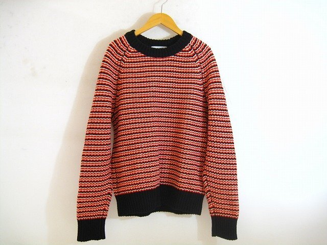 TOMORROWLAND tricot/トゥモローランド トリコ カシミア混マルチカラー ニット セーター メンズ サイズ : M レッド系拍卖