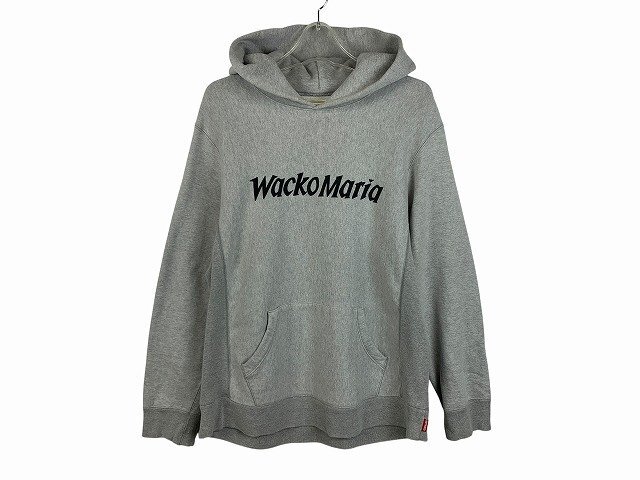 WACKO MARIA / ワコマリア ヘビーウェイト プルオーバー フーデッドスウェット GP-H0001-BLANKLINE メンズ サイズ : XL グレー拍卖