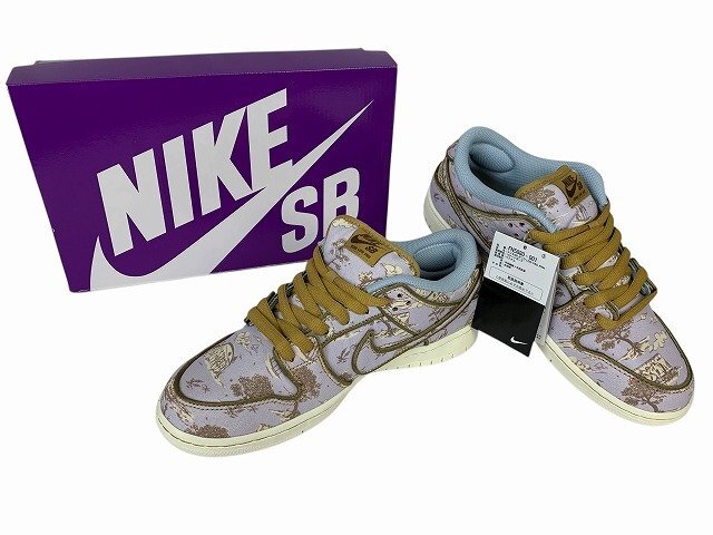 NIKE / ナイキ SB DUNK LOW PRO PREMIUM FN5880-001 メンズ サイズ : 27cm スニーカー パープル拍卖