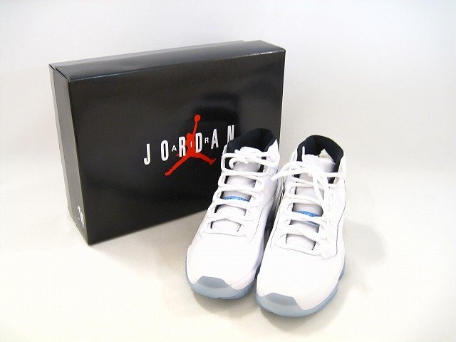 NIKE / ナイキ AIR JORDAN11 RETRO legend Blue CT8012-104 メンズ サイズ : 27.5cm スニーカー ホワイト拍卖