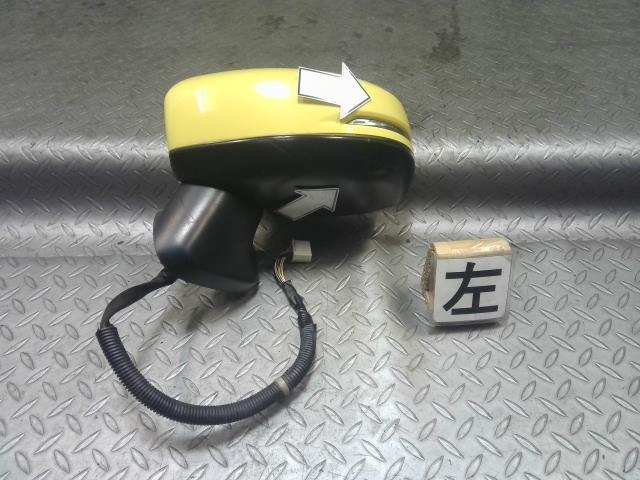 ホンダ(Honda)※同梱不可※フィット GP5 左サイドミラー 左ドアミラー カラーY72P 品番 76258-T5A-J51拍卖