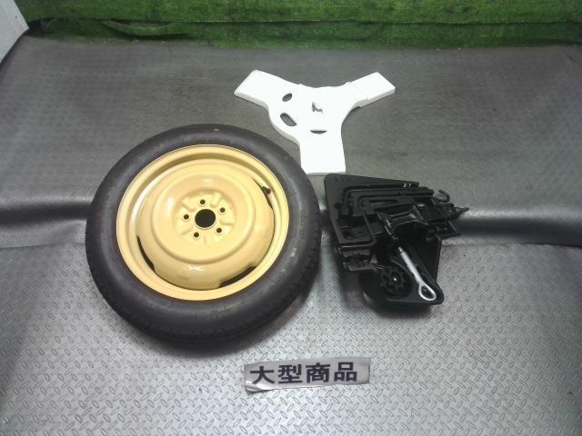 未使用品スペアタイヤ 工具付 16インチ 5H ハブ径54mm ブリヂストン INFLATE 420KPA(60PSI) T135 80D16拍卖