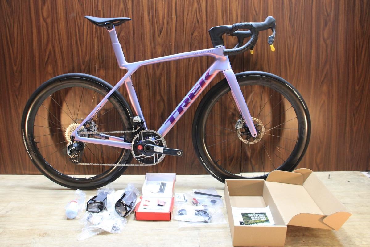 パワメ付!!■TREK MADONE SLR9 GEN8 トレック SRAM RED e-tap AXS E1 2X12S BONTRAGER AEOLUS RSL サイズM 2025年モデル アウトレット品!!拍卖