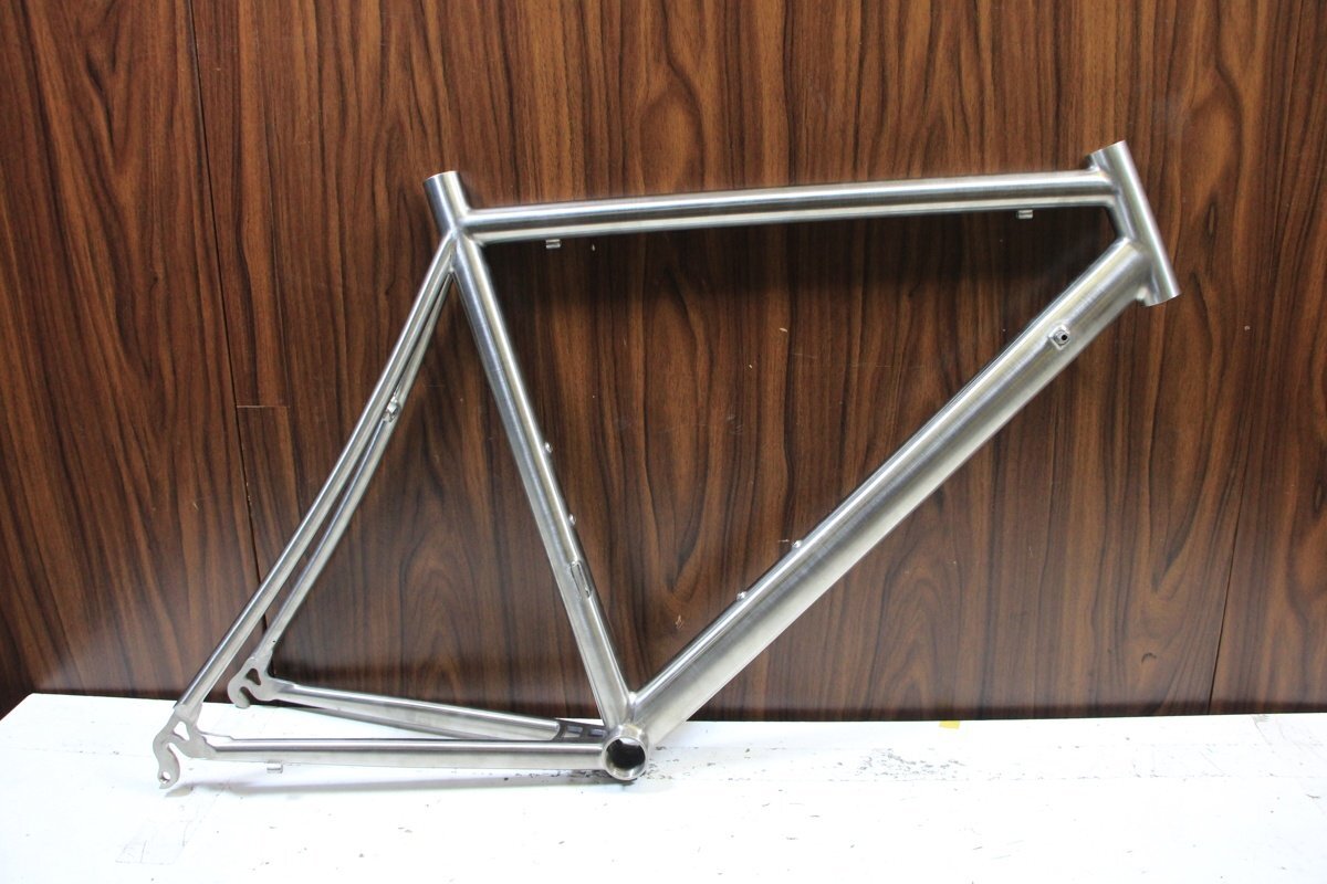 □□ノンブランド チタンフレーム 500mm(C-T) 1インチ 650c 未使用品拍卖