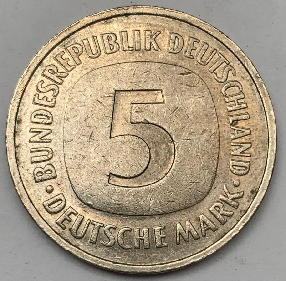 海外コイン ドイツ 5マルク 1988年 F拍卖