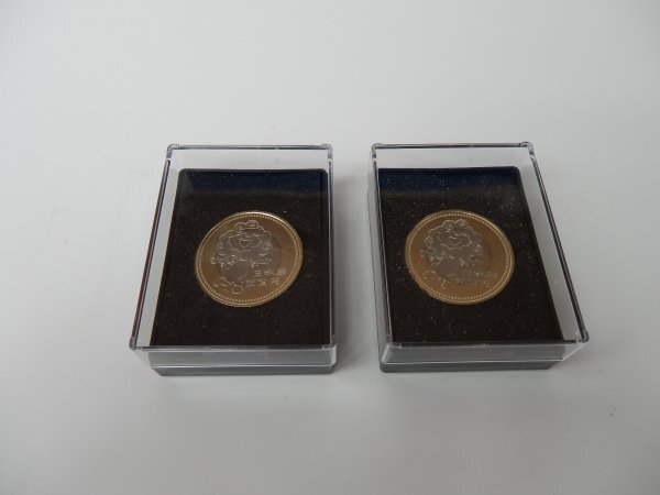 【Z-1687】◆大阪関西万博 EXPO2025 ミャクミャク 記念硬貨 コイン 500円 五百円 2枚 ☆未使用拍卖