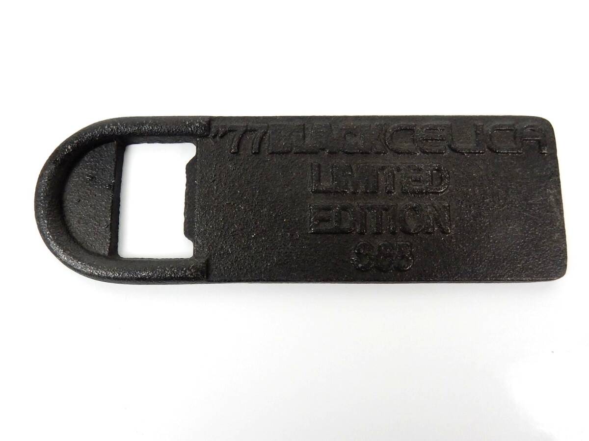 【非売品?】 昭和レトロ トヨタ セリカ 『"77 BLACK CELICA LIMITED EDITION 385』 栓抜き 詳細不明 中古JUNK 現状渡し 一切返品不可拍卖