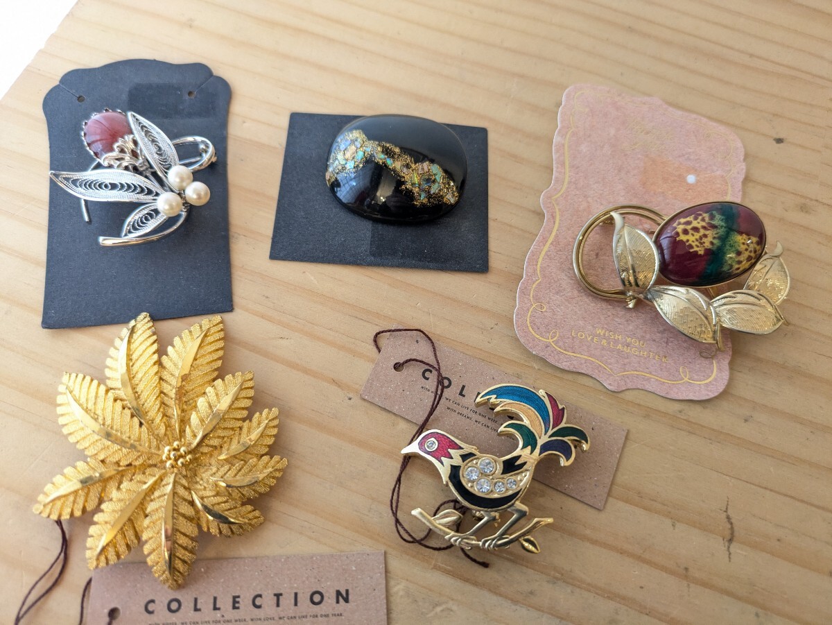 ■n79【ヴィンテージブローチ まとめ売り】 レディース アクセサリー Vintage 送料¥230拍卖