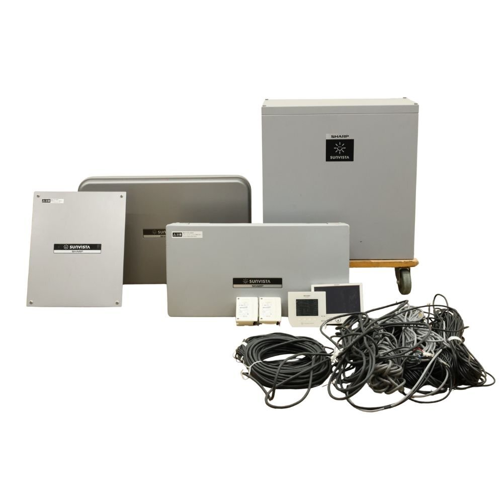 110820k5 シャープ 蓄電池 JH-WB1921 コンバータ 蓄電池連携型 パワーコンディショナ モニターセット 直接引き取り推奨 名古屋市守山区拍卖